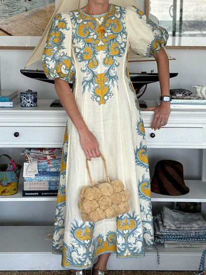 A Vintage Style Dress with Delicate Timeless Details
