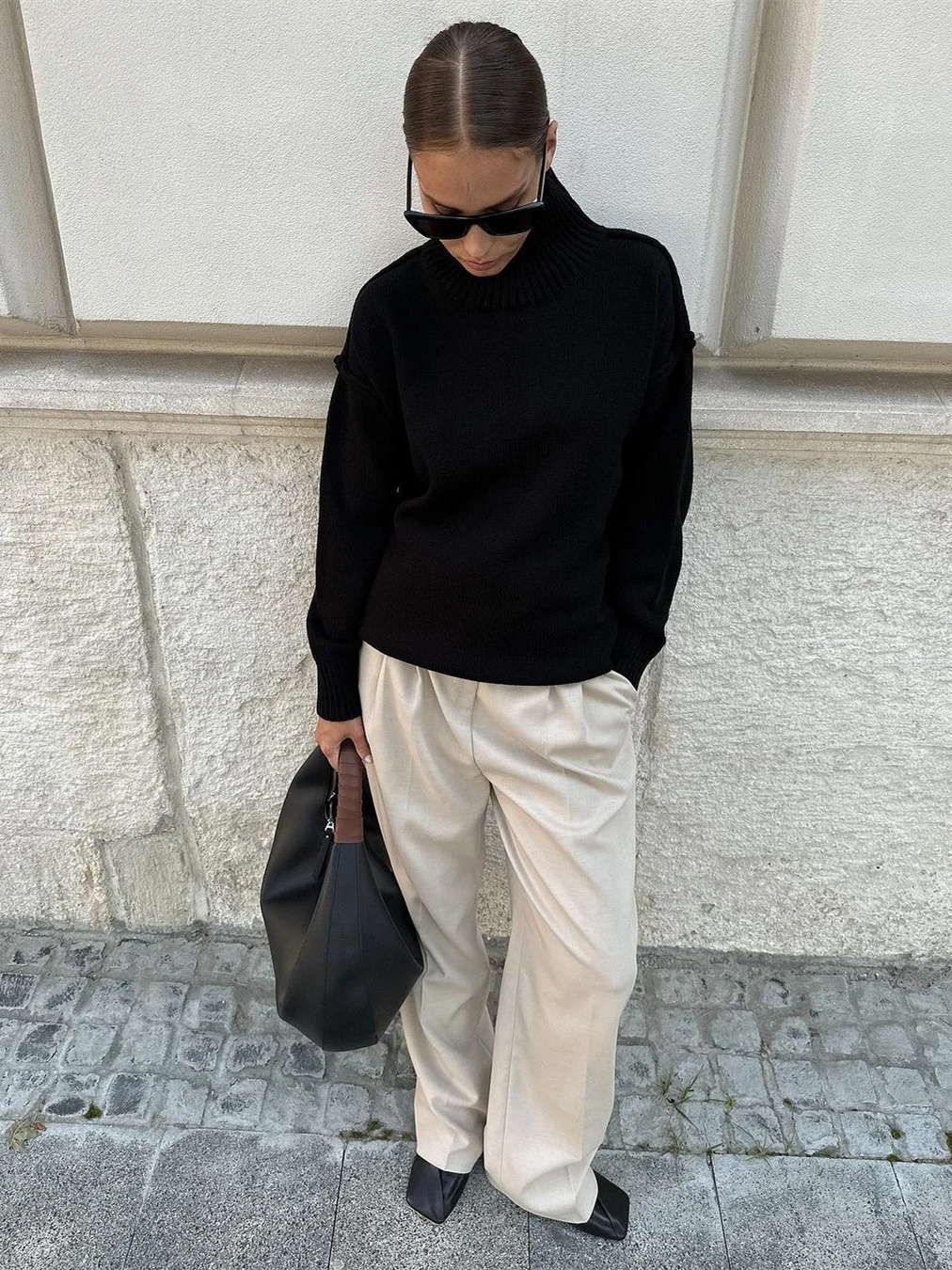 Beautifully Finished Sweater in a Timeless Design