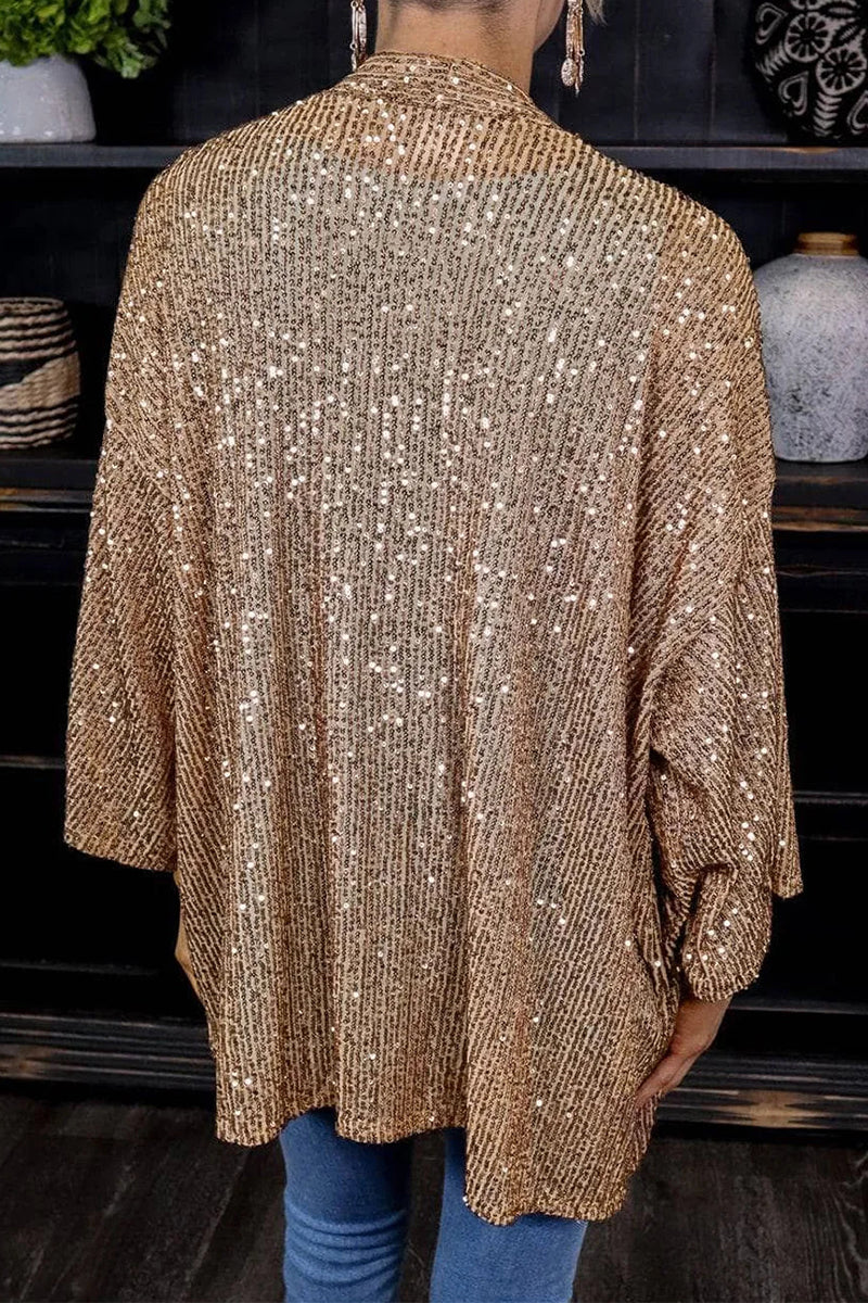 Well Tailored Cardigan with a Graceful Silhouette