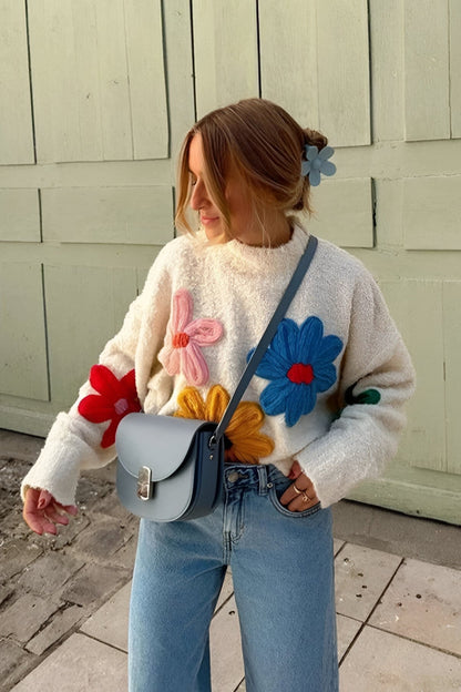 Classic Vintage Sweater with a Flattering Fit