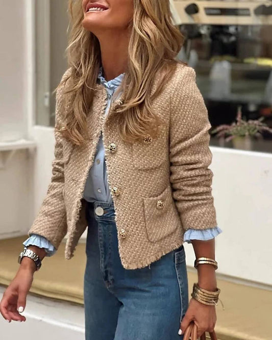 Classic Vintage Jacket with a Flattering Fit
