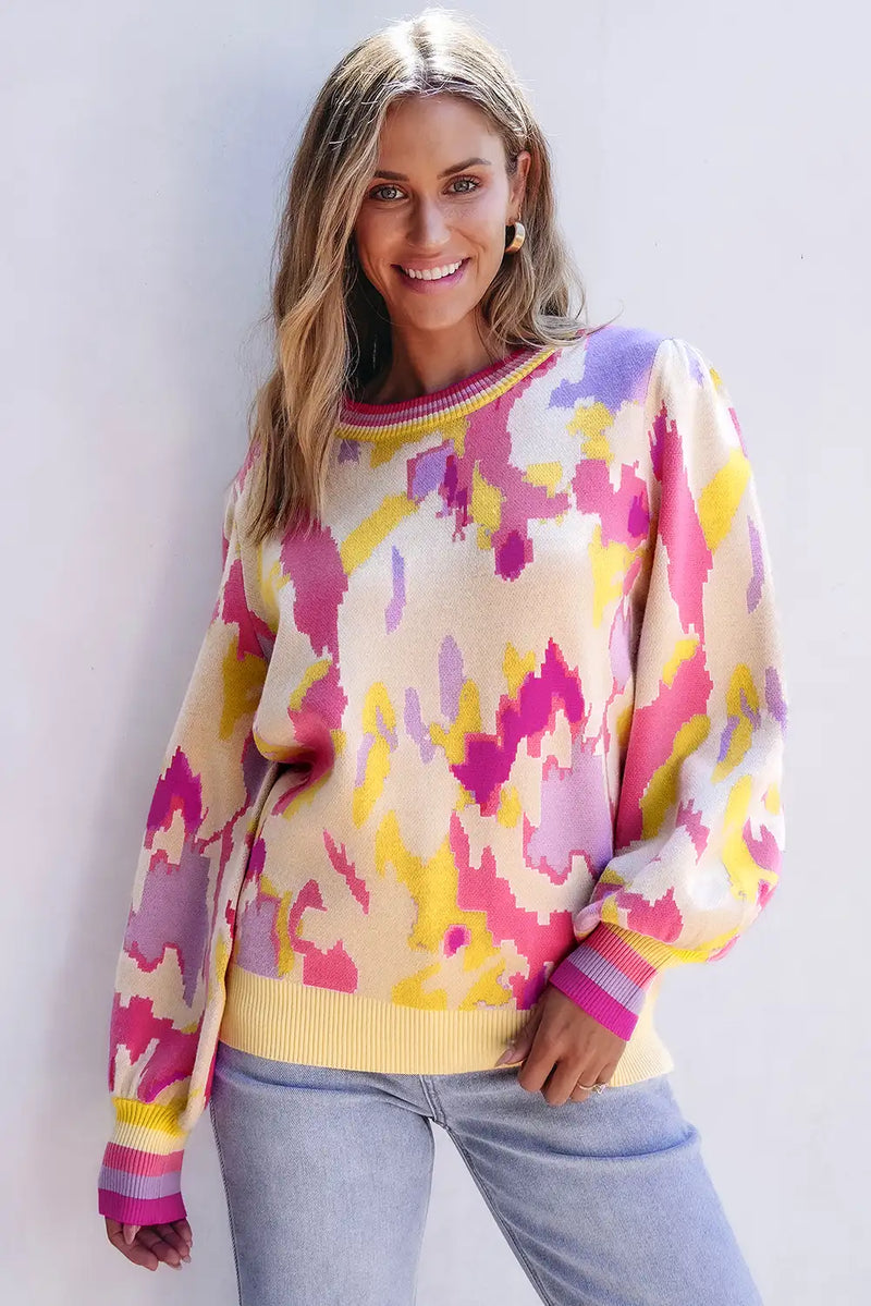 A Vintage Style Sweater with Delicate Timeless Details