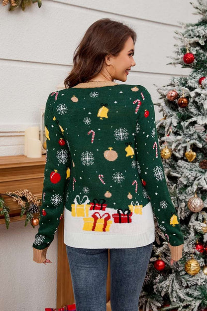 Vintage Inspired Sweater with a Contemporary Edge