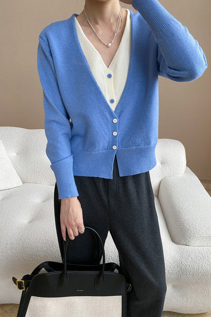 Classic Vintage Cardigan with a Flattering Fit