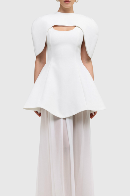 A Vintage Style Dress with Delicate Timeless Details