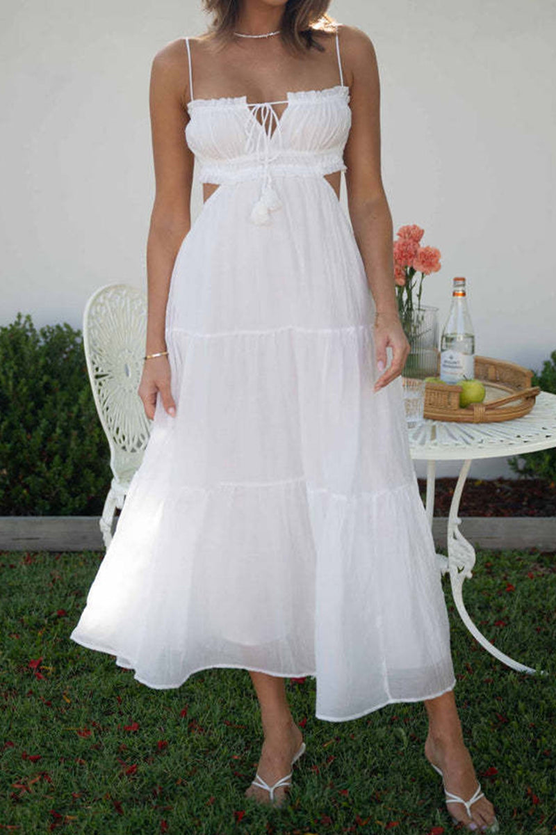 A Vintage Style Dress with Delicate Timeless Details