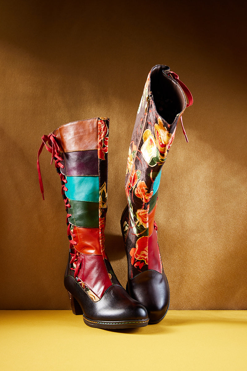 Vintage Inspired Boots with a Contemporary Edge