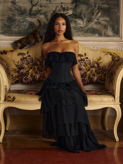 A Vintage Style Dress with Delicate Timeless Details