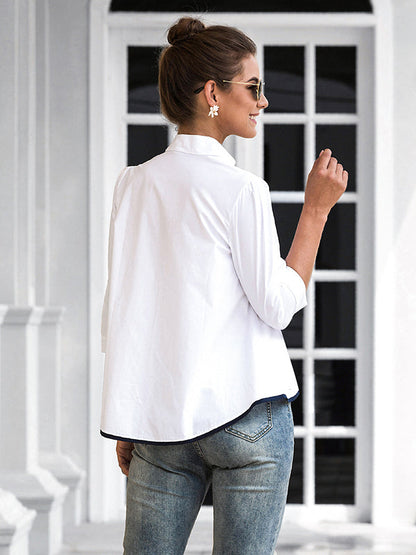 Well Tailored Blouse with a Graceful Silhouette