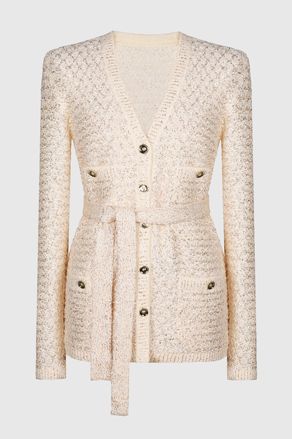 Classic Vintage Cardigan with a Flattering Fit