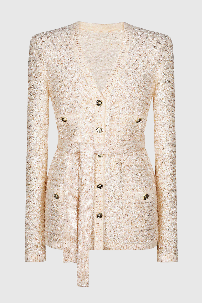 Classic Vintage Cardigan with a Flattering Fit