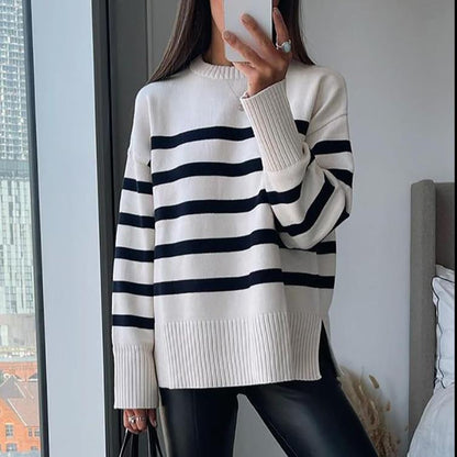 A Vintage Style Sweater with Delicate Timeless Details