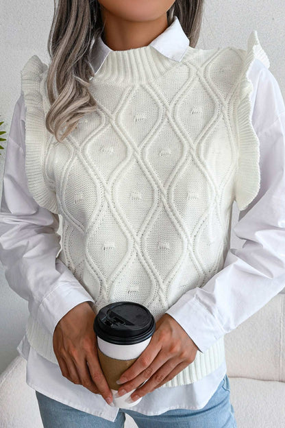 Vintage Inspired Sweater with a Contemporary Edge