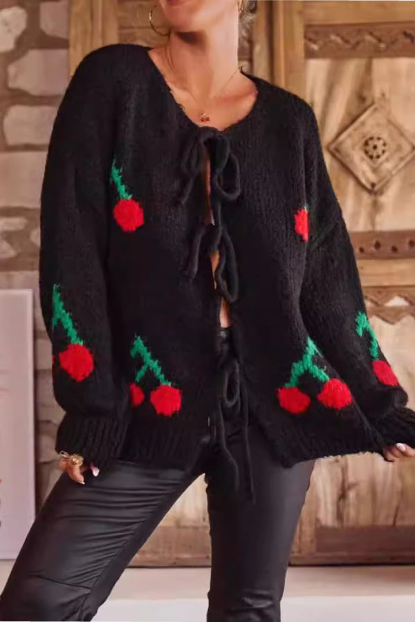 A Vintage Style Cardigan with Delicate Timeless Details
