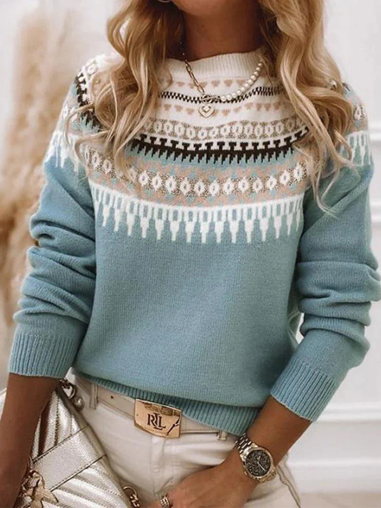 Classic Vintage Sweater with a Flattering Fit