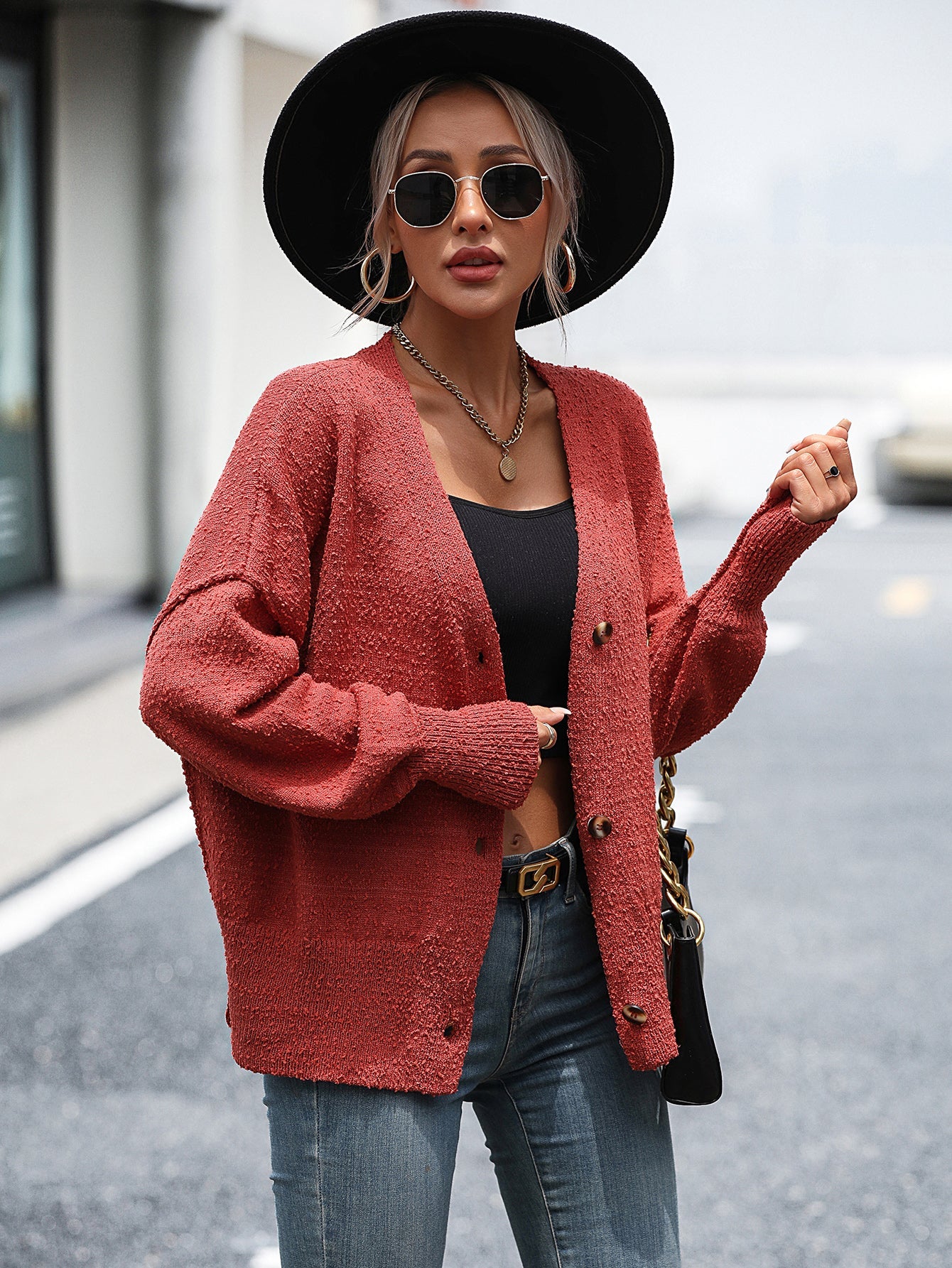 A Vintage Style Cardigan with Delicate Timeless Details