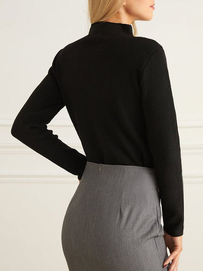 Vintage Inspired Sweater with a Contemporary Edge