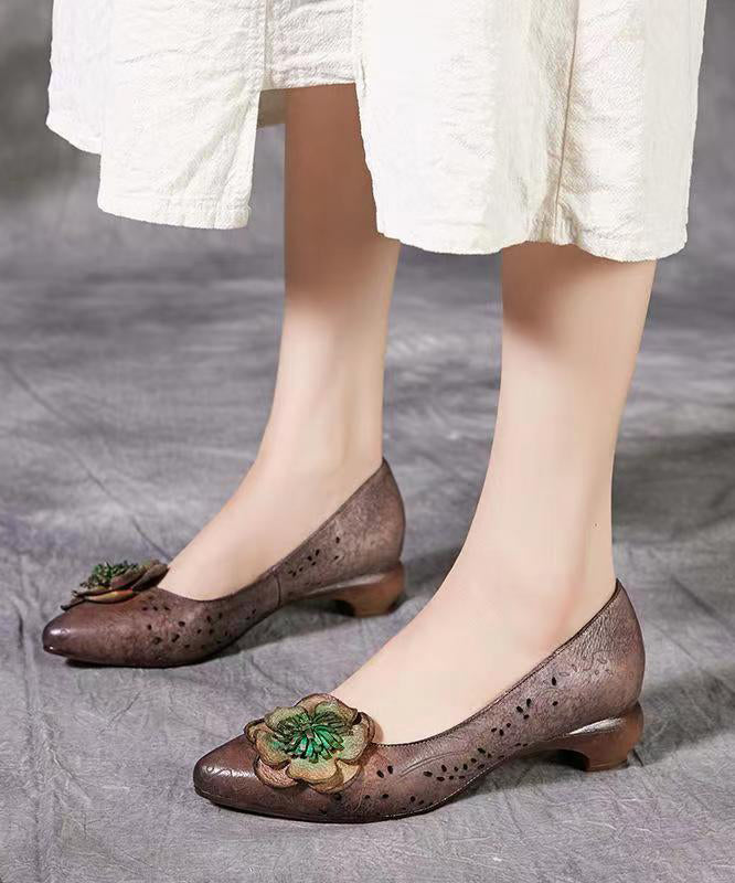 A Vintage Style Sandals with Delicate Timeless Details
