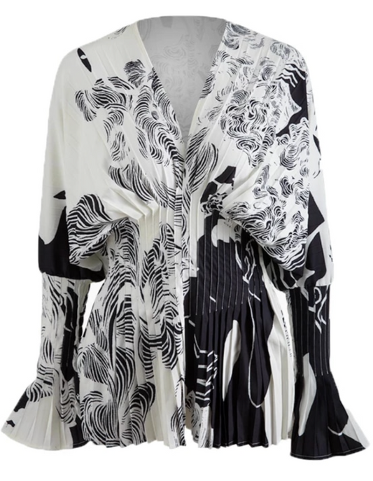 A Vintage Style Blouse with Delicate Timeless Details