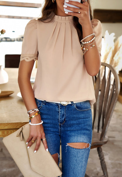 A Vintage Style Blouse with Delicate Timeless Details