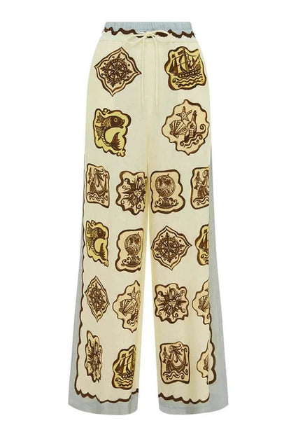 Well Tailored Pants with a Graceful Silhouette