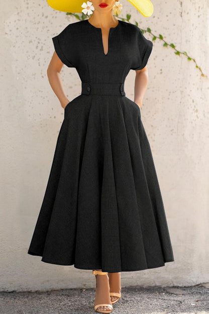 Classic Vintage Dress with a Flattering Fit