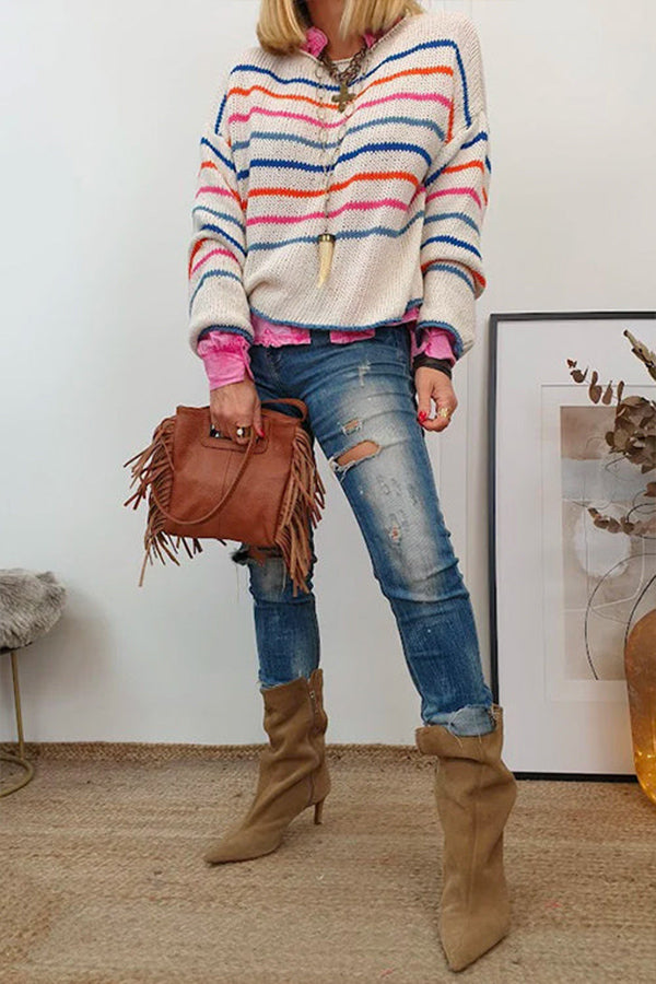 Classic Vintage Sweater with a Flattering Fit