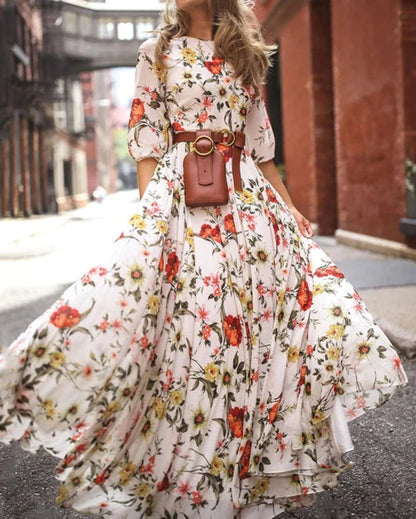 A Vintage Style Dress with Delicate Timeless Details