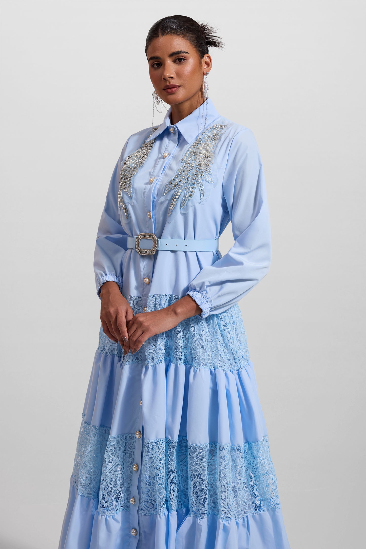 A Vintage Style Dress with Delicate Timeless Details