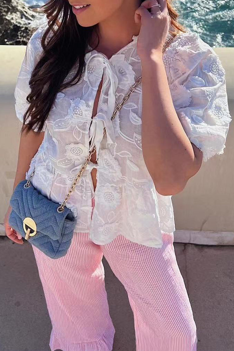 Gracefully Styled Top for Any Occasion