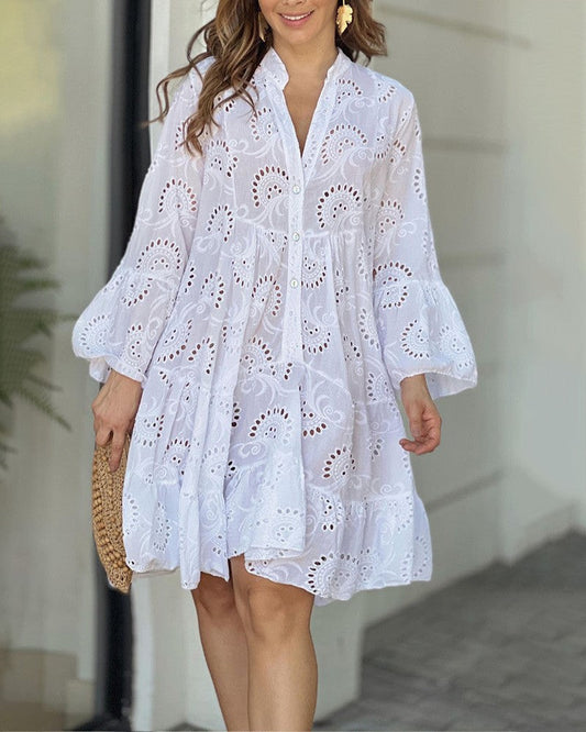 A Vintage Style Dress with Delicate Timeless Details