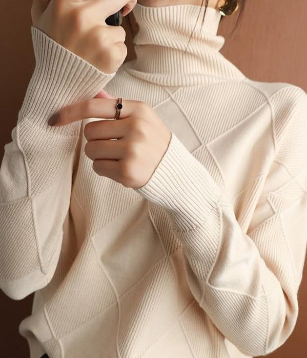 Beautifully Finished Sweater in a Timeless Design