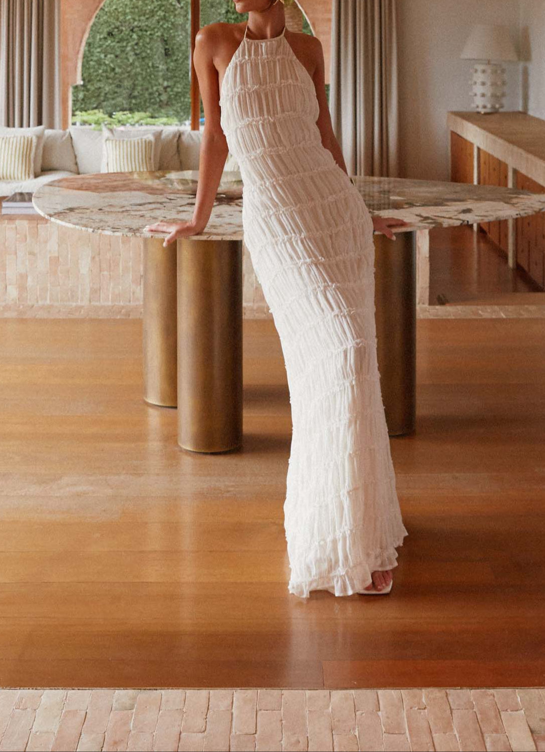 A Vintage Style Dress with Delicate Timeless Details