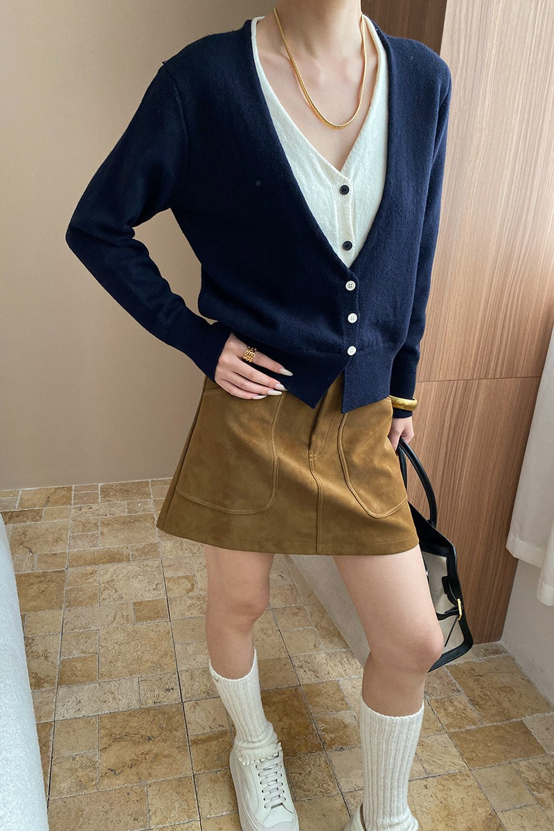 Classic Vintage Cardigan with a Flattering Fit