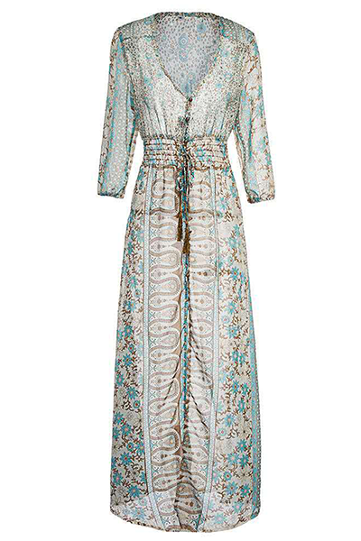 A Vintage Style Dress with Delicate Timeless Details