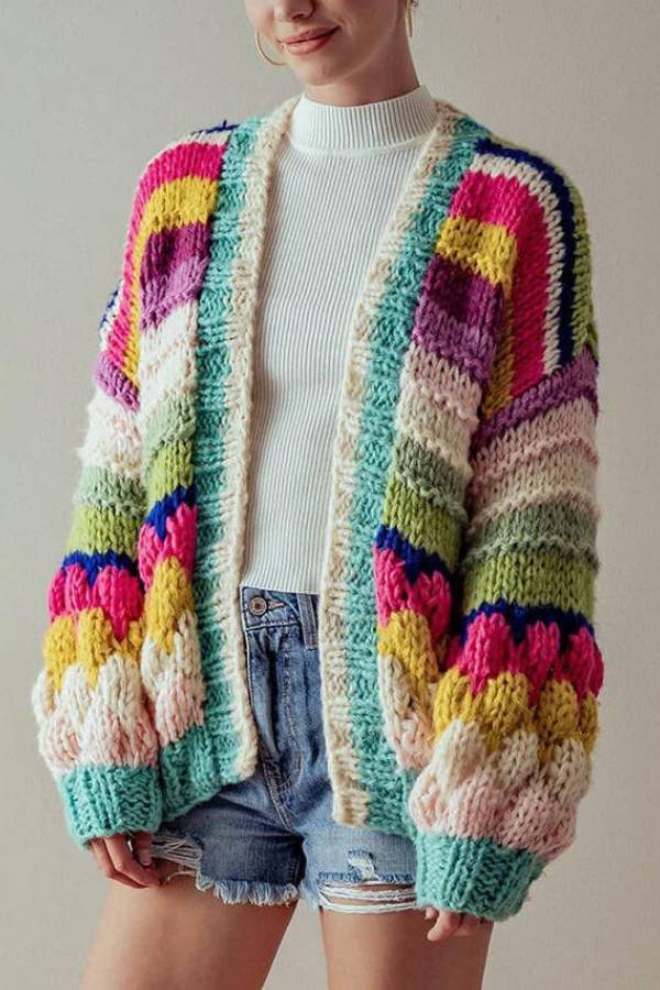 Beautifully Balanced Cardigan with Timeless Character