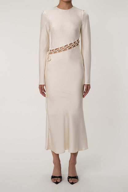 A Vintage Style Dress with Delicate Timeless Details