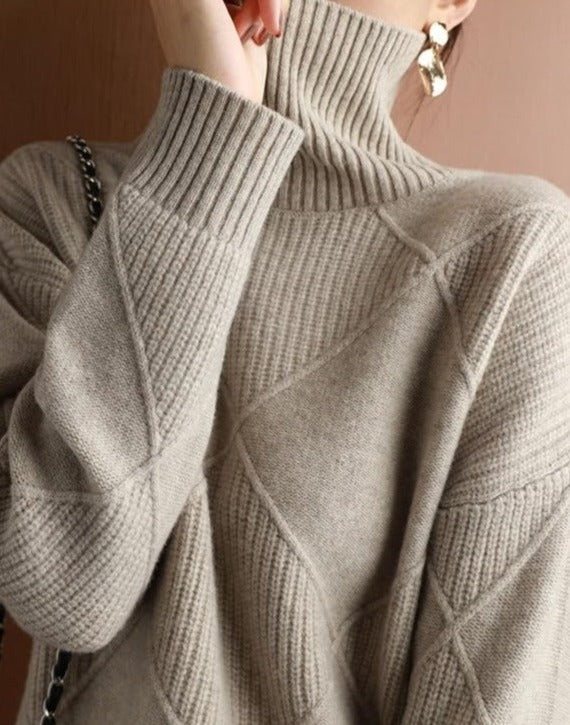Beautifully Finished Sweater in a Timeless Design