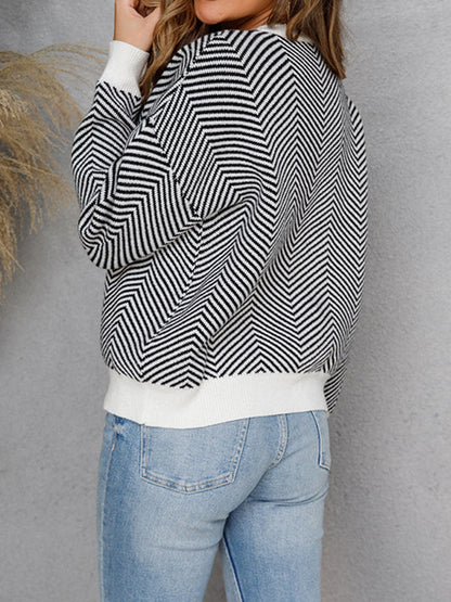 A Vintage Style Sweater with Delicate Timeless Details