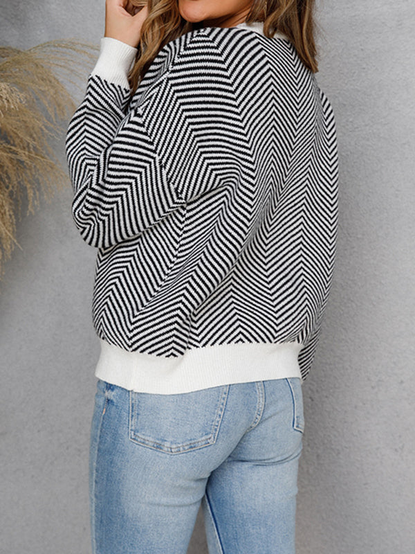 A Vintage Style Sweater with Delicate Timeless Details