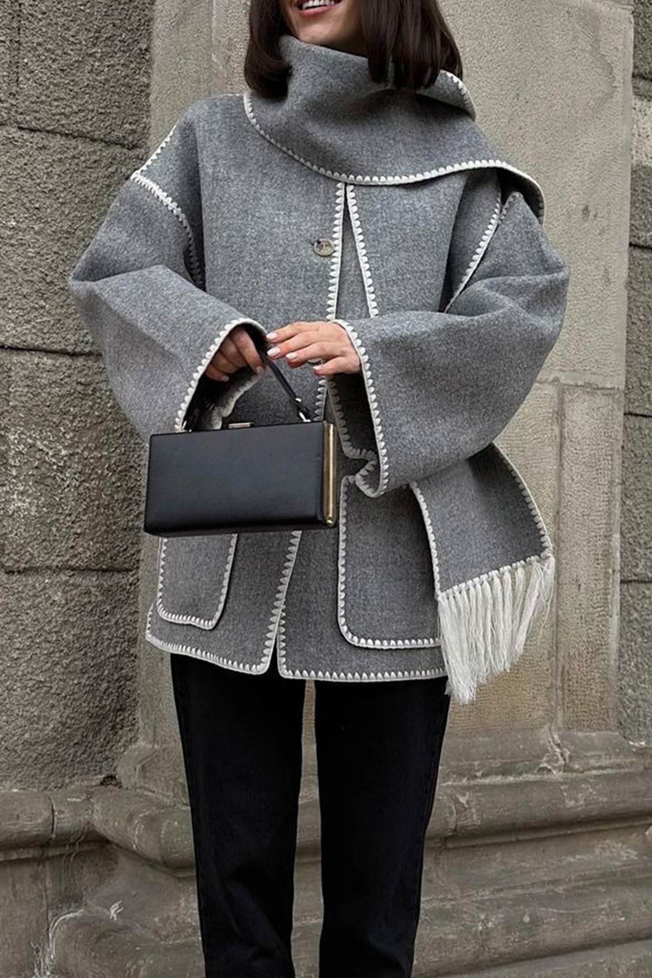 Elegantly Styled Coat for Everyday Wear