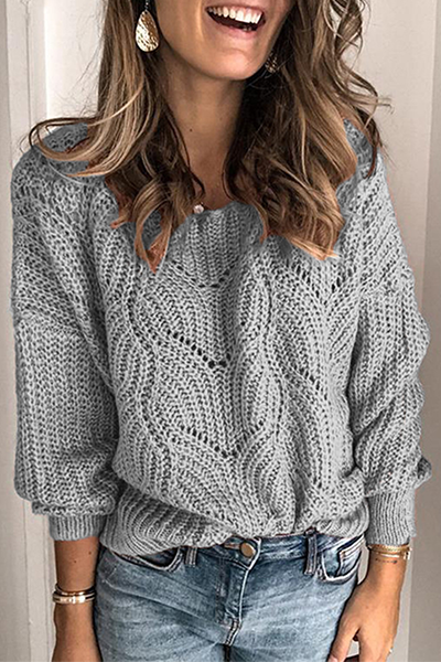 Beautifully Finished Sweater in a Timeless Design