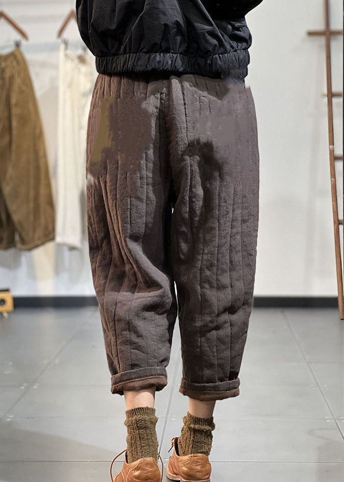 A Vintage Style Pants with Delicate Timeless Details