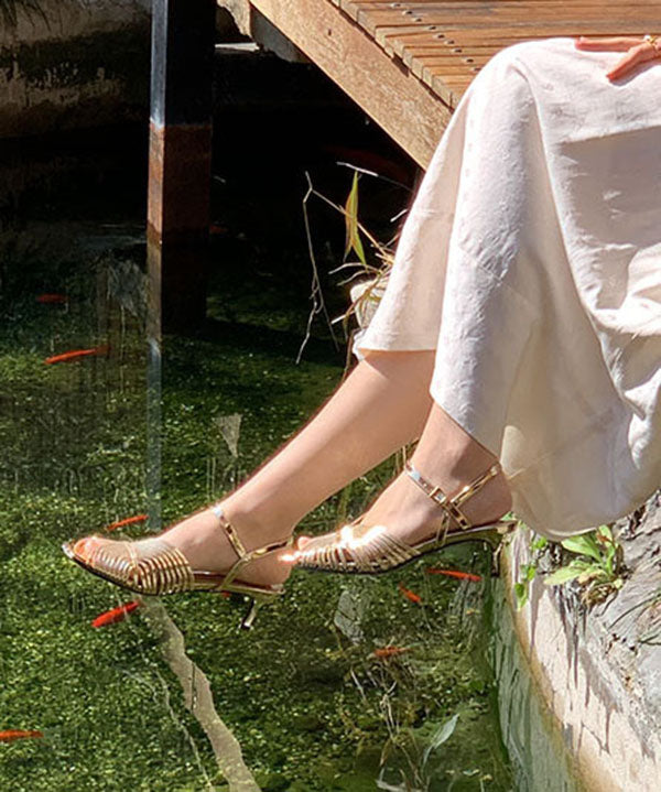 Sophisticated Sandals with a Clean Classic Look