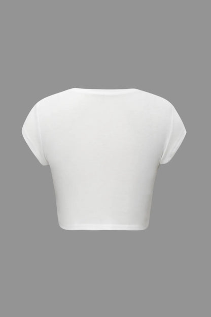 A Vintage Style T-Shirt with Delicate Timeless Details