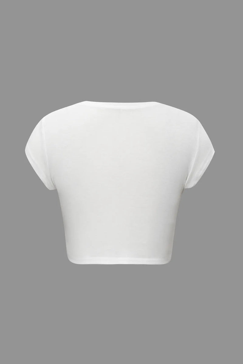 A Vintage Style T-Shirt with Delicate Timeless Details