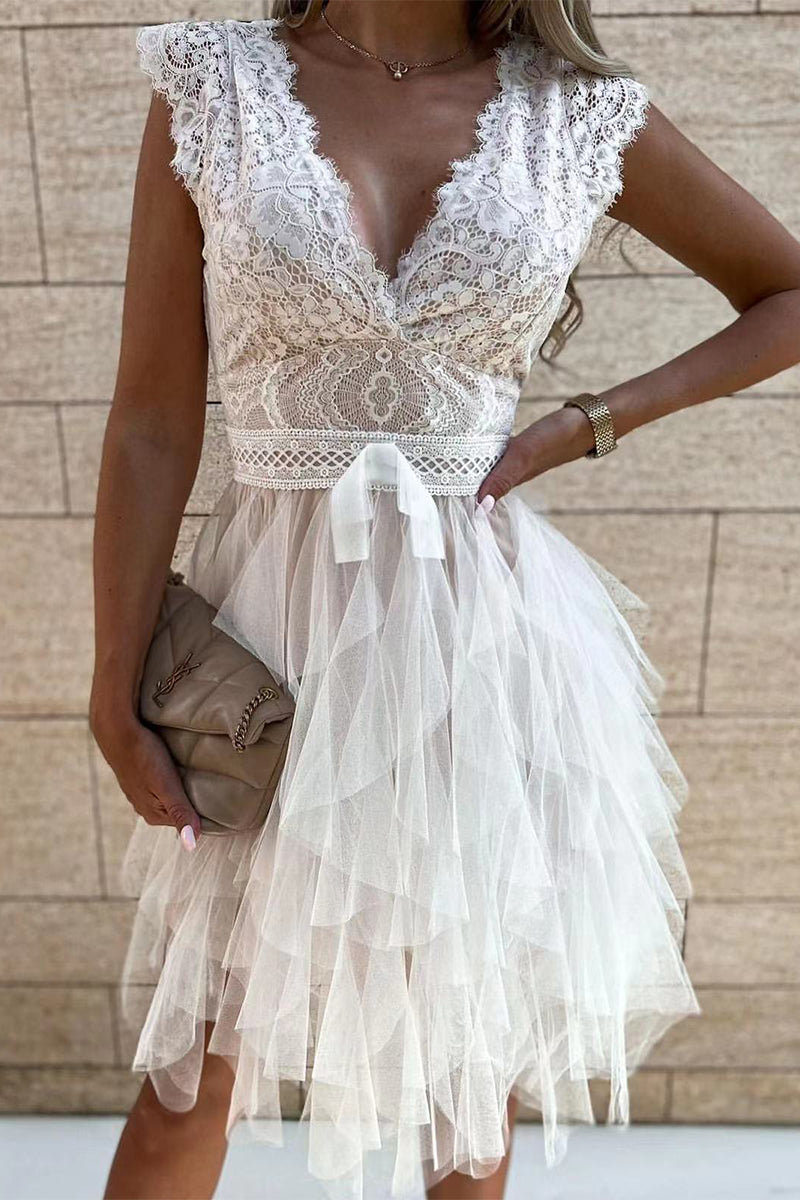 A Vintage Style Dress with Delicate Timeless Details
