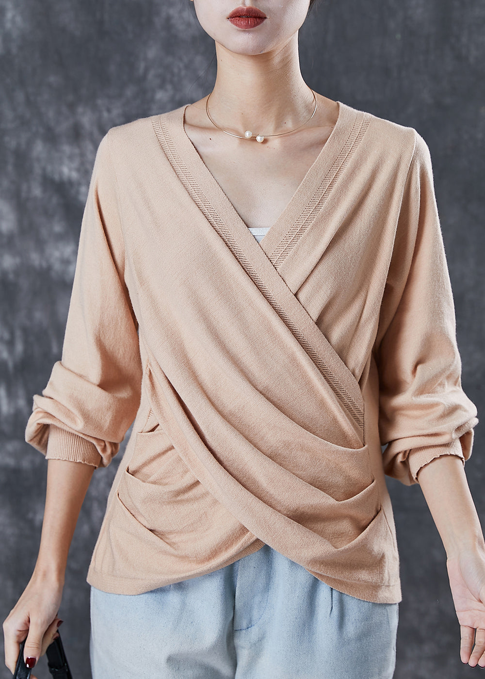 Gracefully Styled Top for Any Occasion