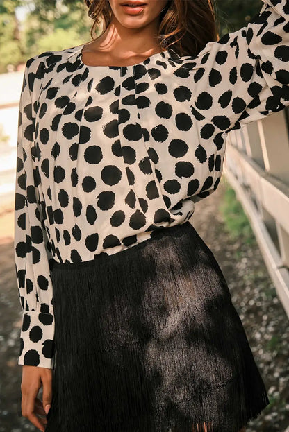 A Vintage Style Blouse with Delicate Timeless Details