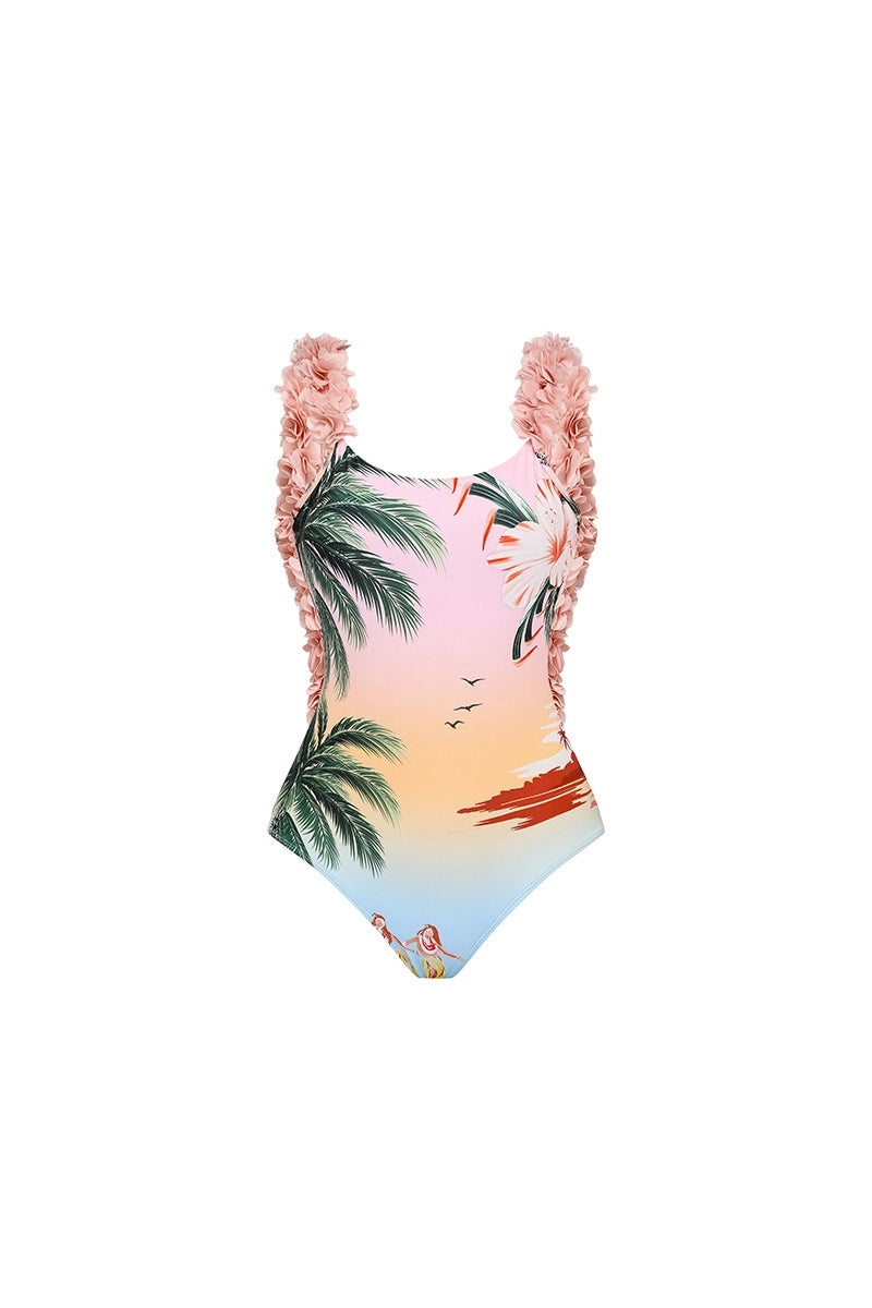 A Vintage Style Swimsuit with Delicate Timeless Details